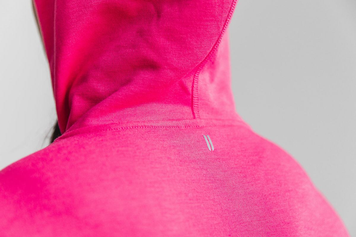 Nobull Neon Women's Hoodie Pink | Australia (VS0892)